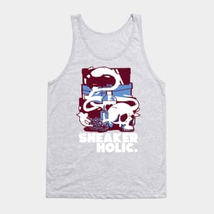 Sneaker Holic Team Maroon Tank Top